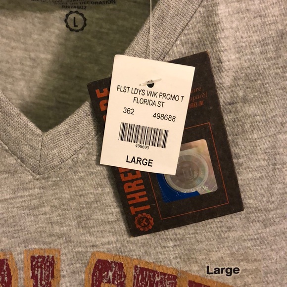 Florida state v neck tee - Picture 4 of 4